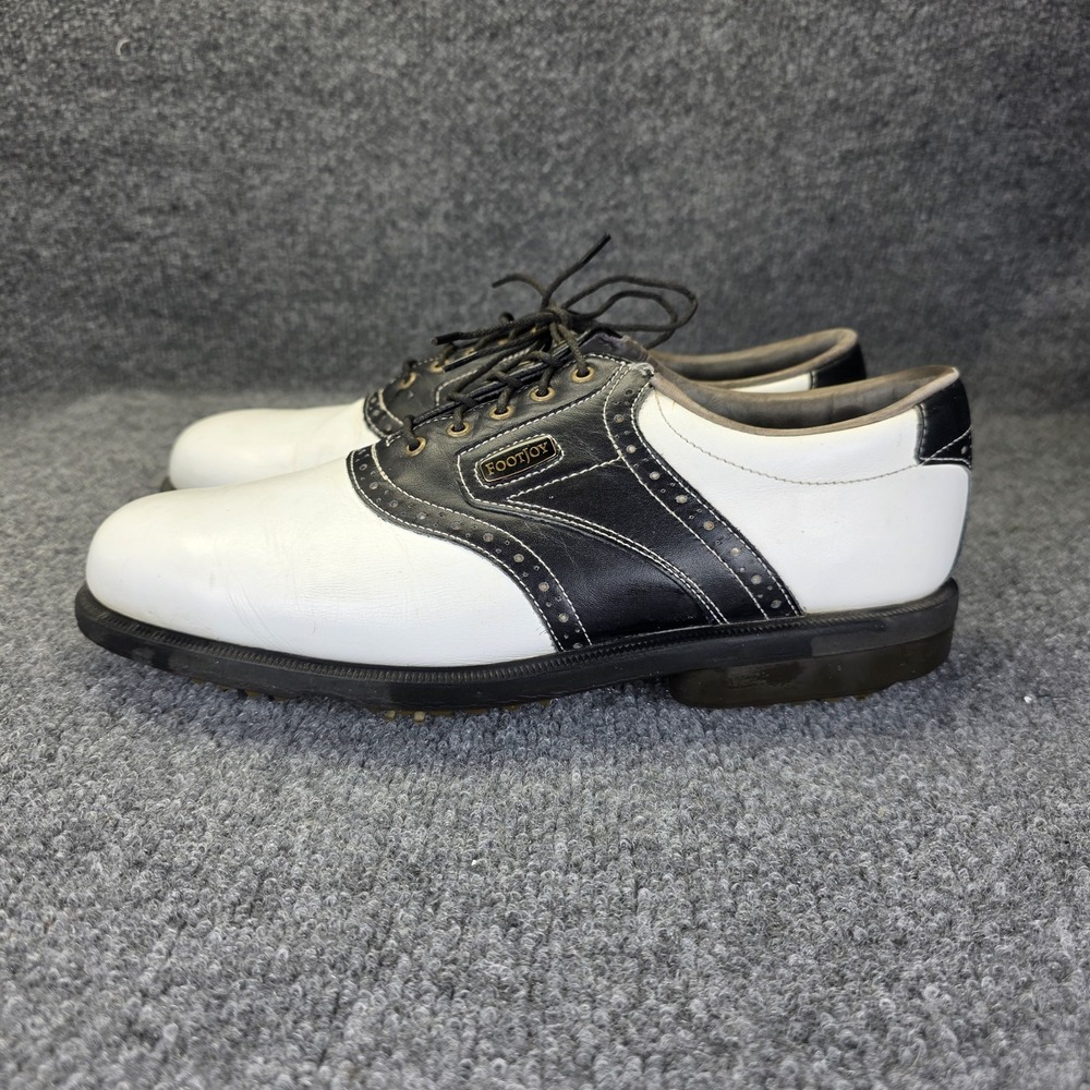 Foot-Joy Dryjoys Tour Aquaflex Golf Shoes Leather 53427 Men's Size 9W